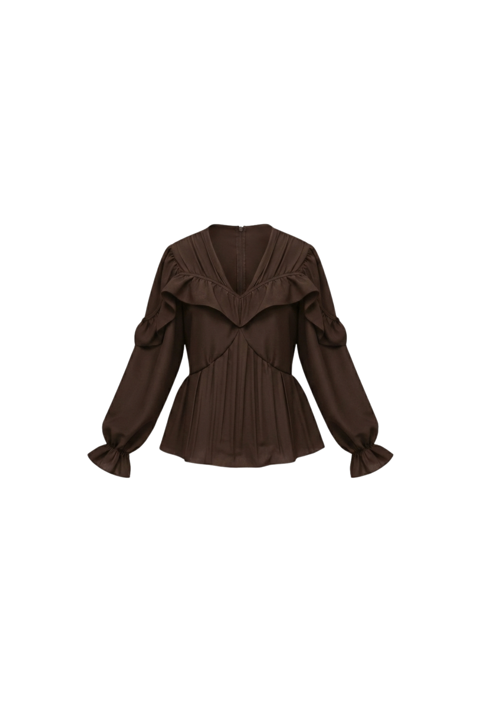 Samara Top Chocolate Silk