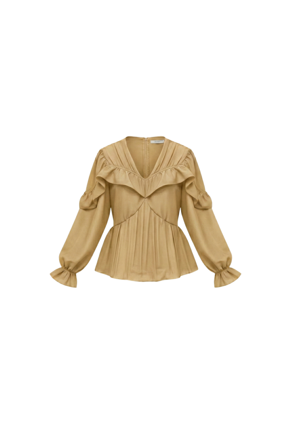 Samara Top Barley Silk