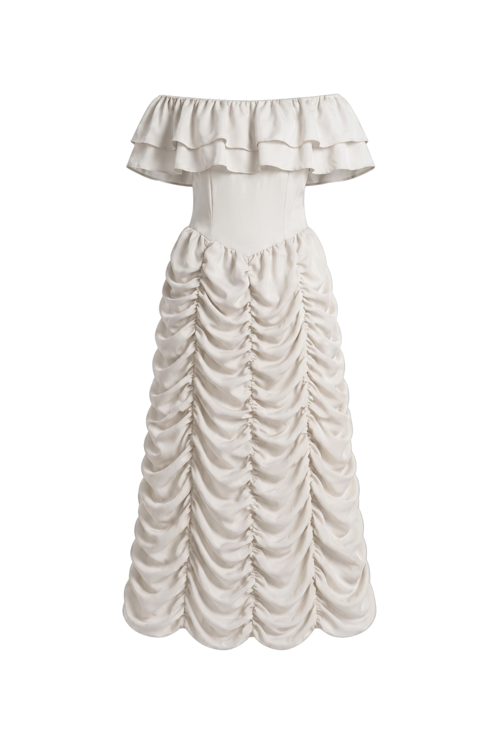 Ruth Maxi Dress Cloud Silk