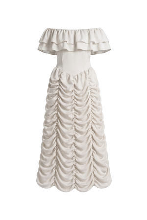 Ruth Maxi Dress Cloud Silk