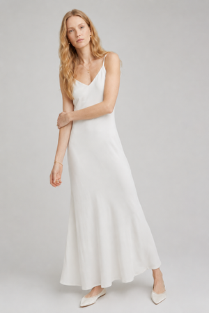 Vikki Maxi Dress Cloud Silk, view 3