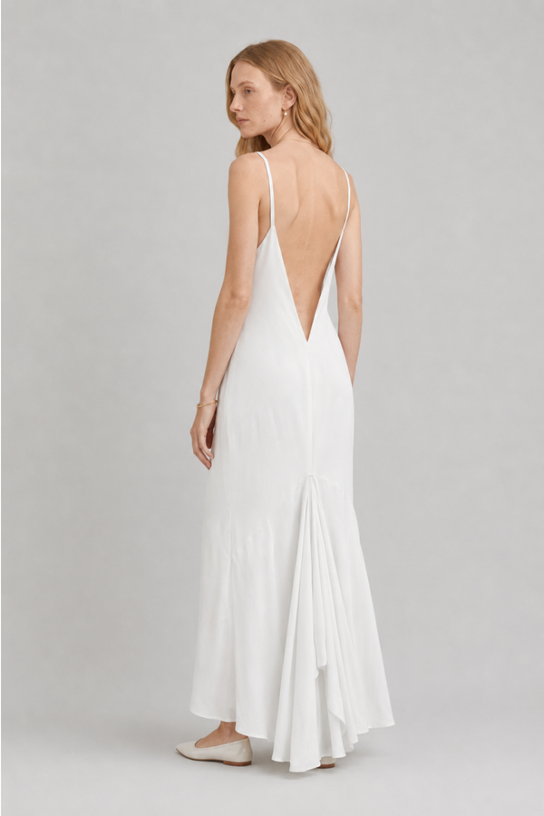 Vikki Maxi Dress Cloud Silk, view 2