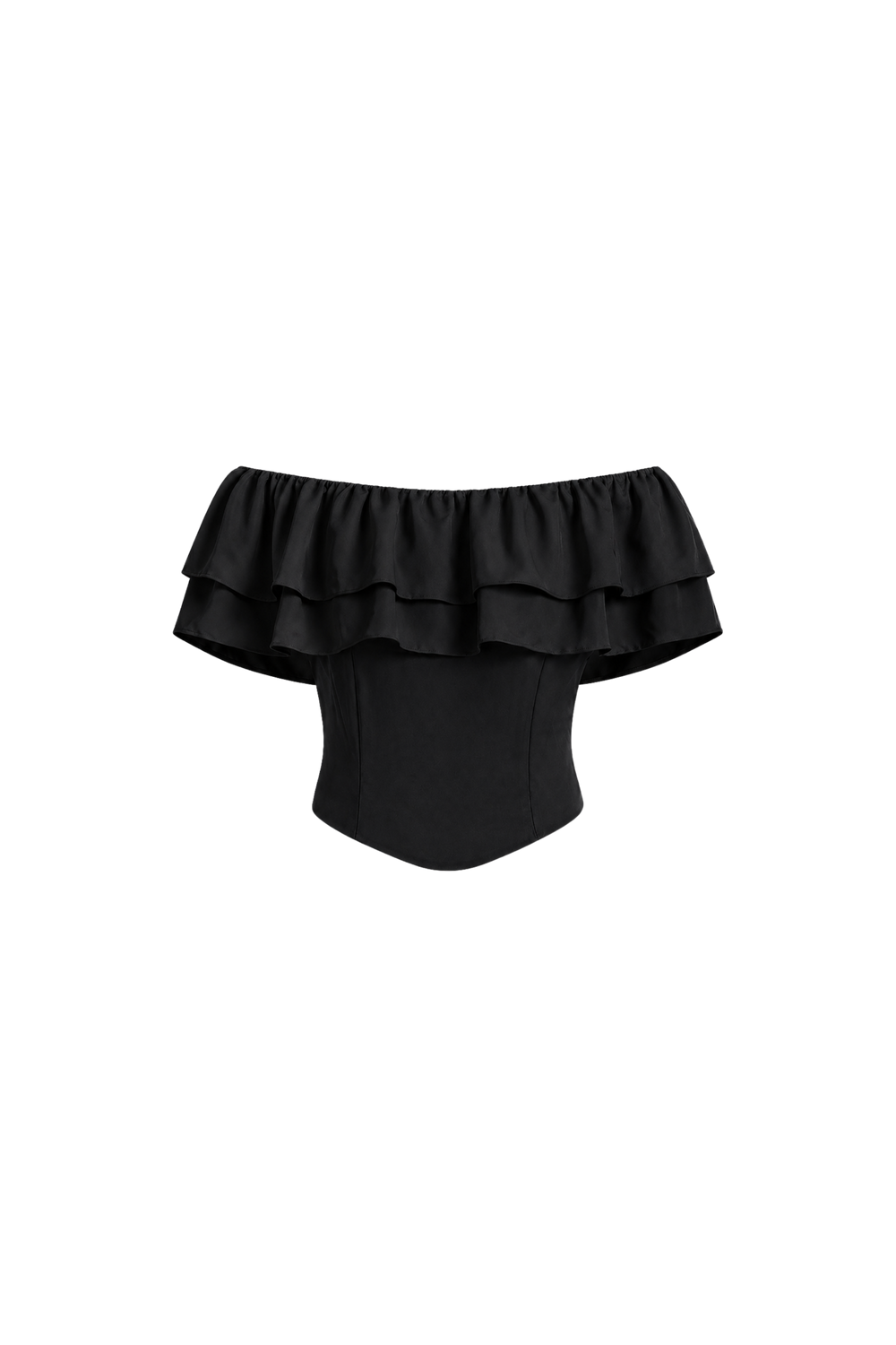 Ruth Top Carbon Silk