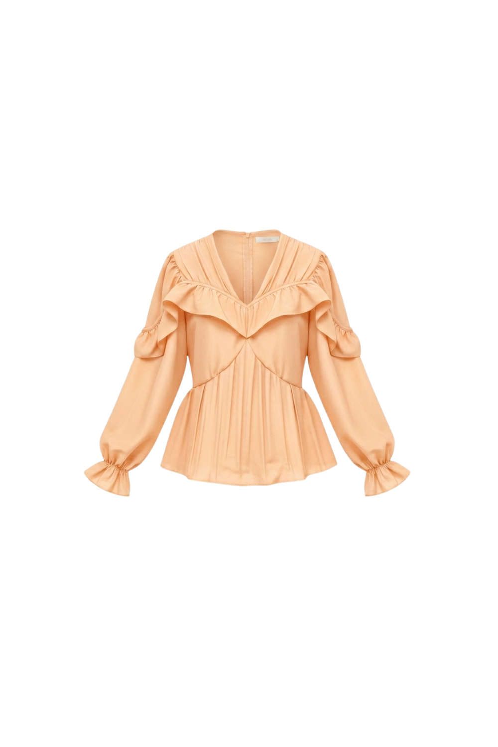 Samara Top Peach Silk