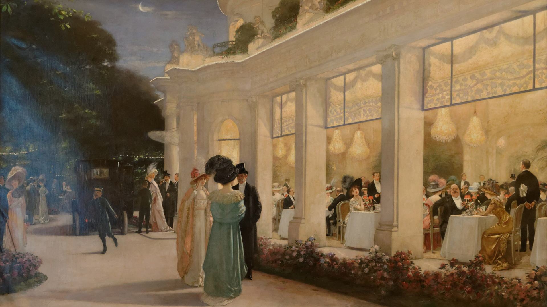 Une soirée au Pré-Catelan, Henri Gervex, 1909